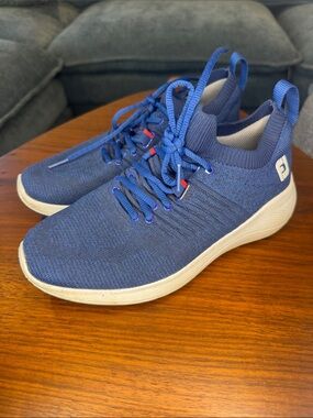 FootJoy FJ Flex XP Jr. Shoe Style Spikeless Golf Shoes Boys Size 3 Blue tennis s